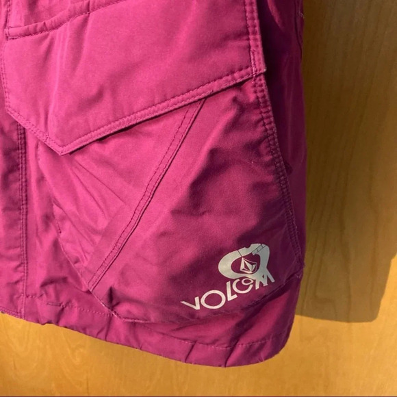 VOLCOM Sz XS Omega Gor-Tex V-Line Science Hooded Snow 06 Recco Short Snow Jacket - Picture 2 of 16